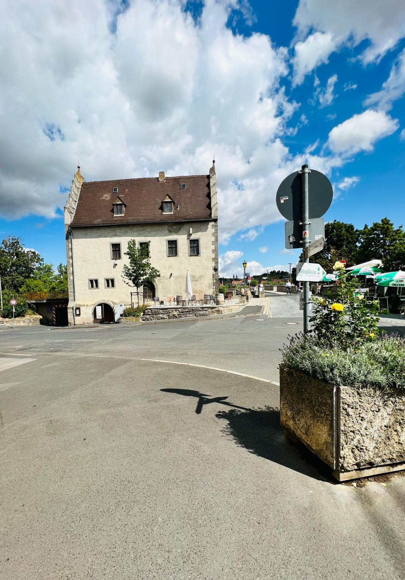 Ferienwohnung Am Schloessle Ochsenfurt Bagian luar foto